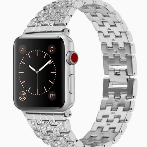 Crystal Rhinestone Sparkling Band For Apple Watch All Series main image 2